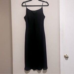 Black Vintage Slip Dress